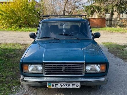 Зеленый ВАЗ 2107, объемом двигателя 1.5 л и пробегом 96 тыс. км за 1000 $, фото 1 на Automoto.ua