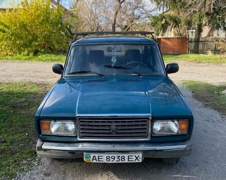 Зеленый ВАЗ 2107, объемом двигателя 1.5 л и пробегом 96 тыс. км за 1000 $, фото 1 на Automoto.ua