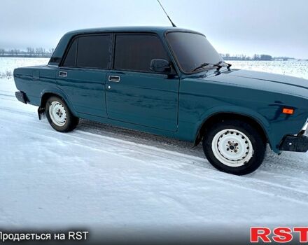 Зеленый ВАЗ 2107, объемом двигателя 1.5 л и пробегом 130 тыс. км за 1350 $, фото 1 на Automoto.ua