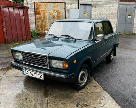 Зелений ВАЗ 2107, об'ємом двигуна 1.5 л та пробігом 33 тис. км за 1200 $, фото 1 на Automoto.ua