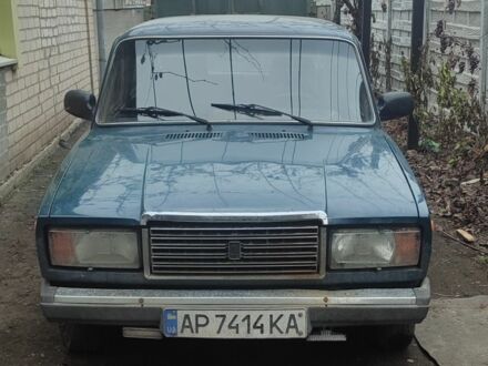 Зеленый ВАЗ 2107, объемом двигателя 1.6 л и пробегом 30 тыс. км за 473 $, фото 1 на Automoto.ua