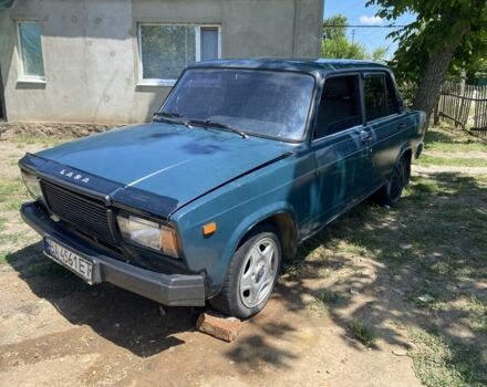 Зеленый ВАЗ 2107, объемом двигателя 1.5 л и пробегом 320 тыс. км за 481 $, фото 1 на Automoto.ua