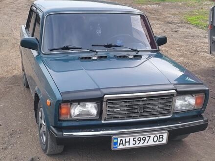 ВАЗ 2107 2002 в Доброполье на Automoto.ua Зеленый ВАЗ 2107, объемом двигателя 1.5 л и пробегом 110 тыс. км за 1812 $, фото 1 на Automoto.ua