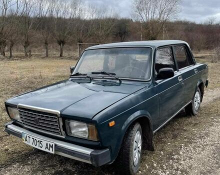 Зелений ВАЗ 2107, об'ємом двигуна 1.6 л та пробігом 135 тис. км за 1000 $, фото 1 на Automoto.ua