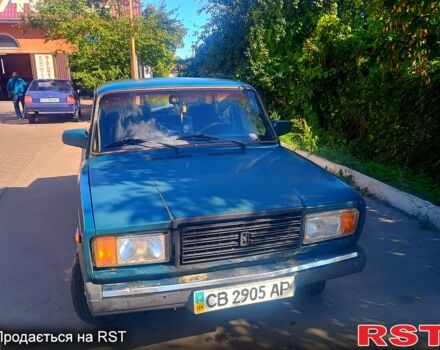 Зелений ВАЗ 2107, об'ємом двигуна 1.5 л та пробігом 80 тис. км за 700 $, фото 1 на Automoto.ua