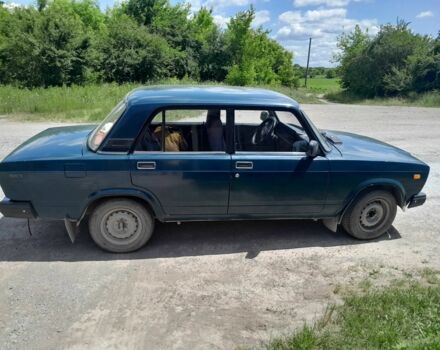 Зеленый ВАЗ 2107, объемом двигателя 1.6 л и пробегом 314 тыс. км за 1750 $, фото 1 на Automoto.ua
