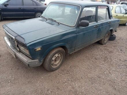 Зеленый ВАЗ 2107, объемом двигателя 0 л и пробегом 100 тыс. км за 650 $, фото 1 на Automoto.ua