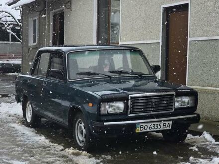 Зеленый ВАЗ 2107, объемом двигателя 1.57 л и пробегом 150 тыс. км за 1250 $, фото 1 на Automoto.ua