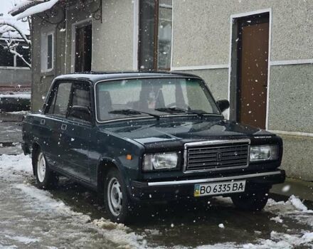 Зеленый ВАЗ 2107, объемом двигателя 1.57 л и пробегом 150 тыс. км за 1250 $, фото 1 на Automoto.ua