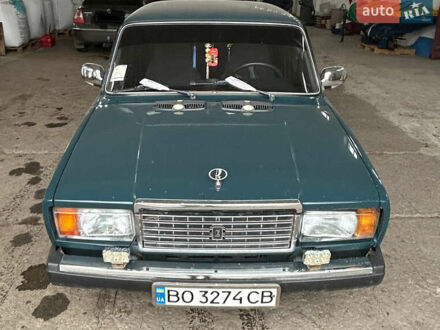 Зелений ВАЗ 2107, об'ємом двигуна 1.45 л та пробігом 69 тис. км за 2000 $, фото 1 на Automoto.ua