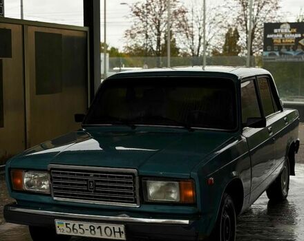 Зелений ВАЗ 2107, об'ємом двигуна 1.5 л та пробігом 40 тис. км за 750 $, фото 1 на Automoto.ua
