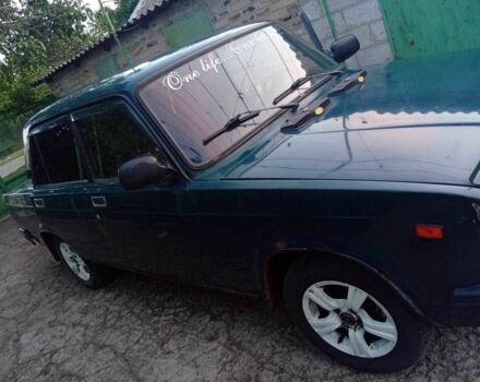 Зелений ВАЗ 2107, об'ємом двигуна 1.5 л та пробігом 180 тис. км за 1100 $, фото 1 на Automoto.ua