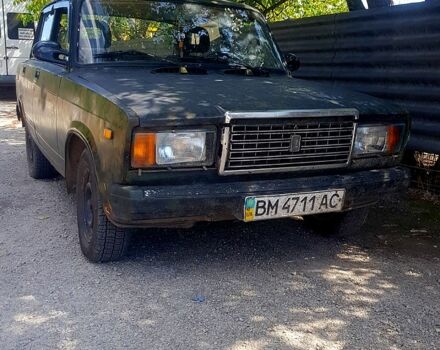 Зелений ВАЗ 2107, об'ємом двигуна 1.5 л та пробігом 200 тис. км за 500 $, фото 1 на Automoto.ua