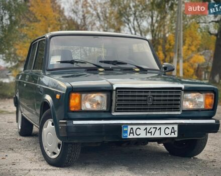 Зеленый ВАЗ 2107, объемом двигателя 1.6 л и пробегом 27 тыс. км за 999 $, фото 1 на Automoto.ua