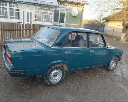 Зеленый ВАЗ 2107, объемом двигателя 1.6 л и пробегом 115 тыс. км за 600 $, фото 1 на Automoto.ua