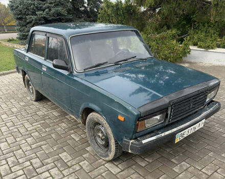 Зелений ВАЗ 2107, об'ємом двигуна 1.57 л та пробігом 120 тис. км за 850 $, фото 1 на Automoto.ua