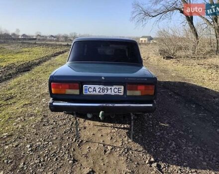 Зеленый ВАЗ 2107, объемом двигателя 1.5 л и пробегом 87 тыс. км за 950 $, фото 1 на Automoto.ua