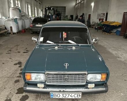 Зеленый ВАЗ 2107, объемом двигателя 1.5 л и пробегом 69 тыс. км за 2150 $, фото 1 на Automoto.ua