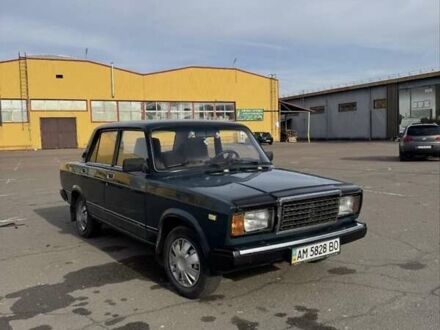 Зеленый ВАЗ 2107, объемом двигателя 1.6 л и пробегом 88 тыс. км за 1450 $, фото 1 на Automoto.ua