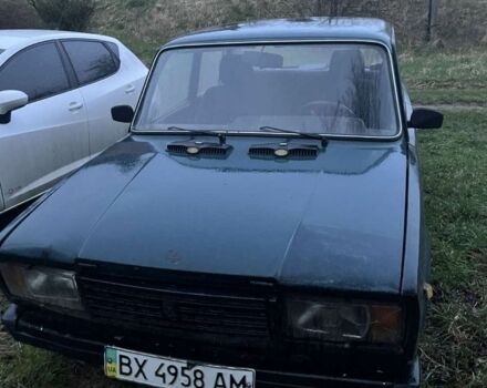 Зелений ВАЗ 2107, об'ємом двигуна 1.5 л та пробігом 99 тис. км за 369 $, фото 1 на Automoto.ua