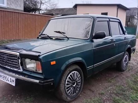 Зелений ВАЗ 2107, об'ємом двигуна 1.57 л та пробігом 88 тис. км за 950 $, фото 1 на Automoto.ua
