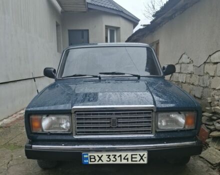 Зеленый ВАЗ 2107, объемом двигателя 1.6 л и пробегом 160 тыс. км за 1200 $, фото 1 на Automoto.ua