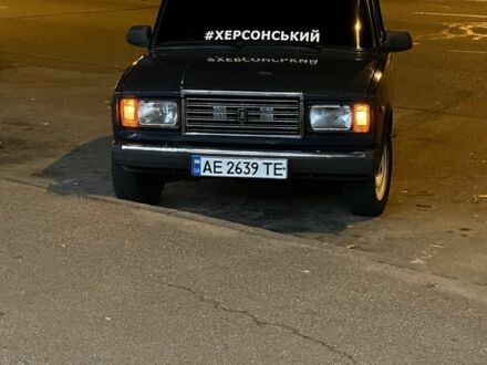 Зеленый ВАЗ 2107, объемом двигателя 1.6 л и пробегом 153 тыс. км за 1700 $, фото 1 на Automoto.ua