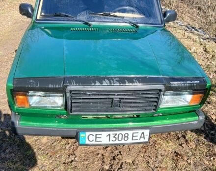Зеленый ВАЗ 2107, объемом двигателя 1.6 л и пробегом 200 тыс. км за 1500 $, фото 1 на Automoto.ua