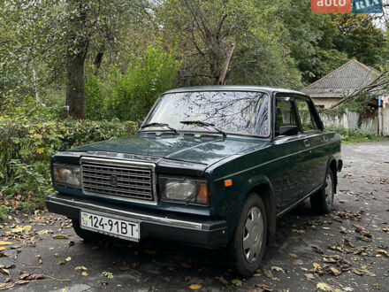 Зеленый ВАЗ 2107, объемом двигателя 1.6 л и пробегом 80 тыс. км за 1900 $, фото 1 на Automoto.ua