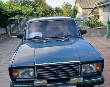 Зелений ВАЗ 2107, об'ємом двигуна 1.45 л та пробігом 75 тис. км за 900 $, фото 1 на Automoto.ua