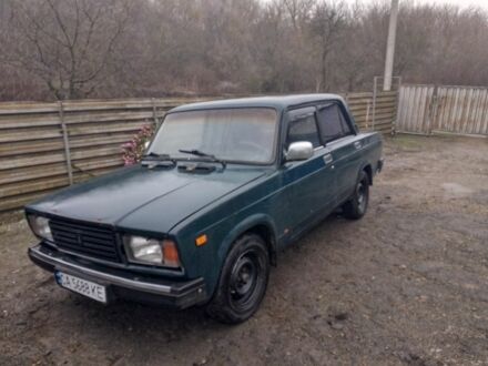 Зеленый ВАЗ 2107, объемом двигателя 1.6 л и пробегом 150 тыс. км за 757 $, фото 1 на Automoto.ua