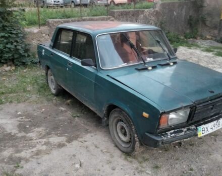 Зеленый ВАЗ 2107, объемом двигателя 1.5 л и пробегом 9 тыс. км за 361 $, фото 1 на Automoto.ua
