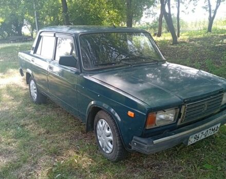 Зелений ВАЗ 2107, об'ємом двигуна 1 л та пробігом 111 тис. км за 701 $, фото 1 на Automoto.ua