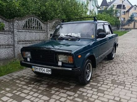 Зелений ВАЗ 2107, об'ємом двигуна 1.57 л та пробігом 88 тис. км за 1000 $, фото 1 на Automoto.ua
