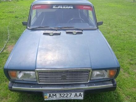 Зелений ВАЗ 2107, об'ємом двигуна 1 л та пробігом 70 тис. км за 600 $, фото 1 на Automoto.ua