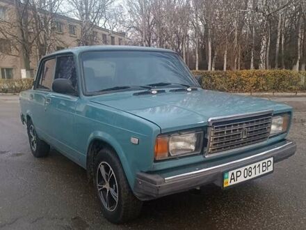 Зеленый ВАЗ 2107, объемом двигателя 1.5 л и пробегом 135 тыс. км за 1300 $, фото 1 на Automoto.ua