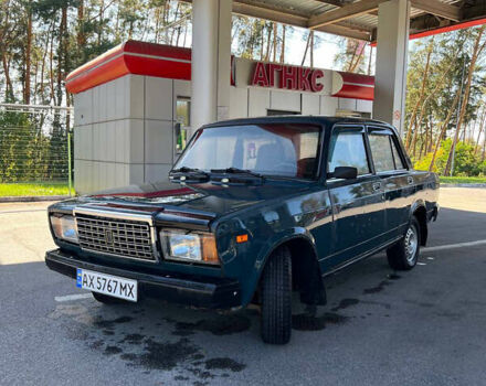 Зеленый ВАЗ 2107, объемом двигателя 1.45 л и пробегом 78 тыс. км за 700 $, фото 1 на Automoto.ua