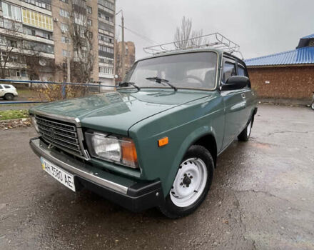 Зеленый ВАЗ 2107, объемом двигателя 1.45 л и пробегом 105 тыс. км за 1250 $, фото 1 на Automoto.ua