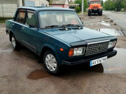 ВАЗ 2107 2004 в Харькове на Automoto.ua Зеленый ВАЗ 2107, объемом двигателя 1.5 л и пробегом 75 тыс. км за 1000 $, фото 1 на Automoto.ua