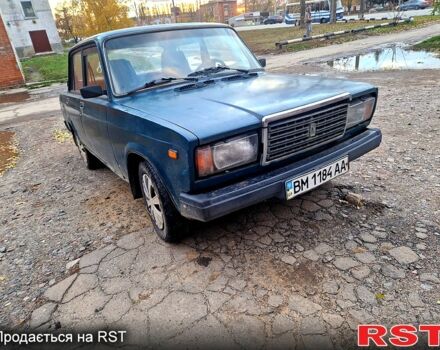 Зеленый ВАЗ 2107, объемом двигателя 1.5 л и пробегом 130 тыс. км за 600 $, фото 1 на Automoto.ua