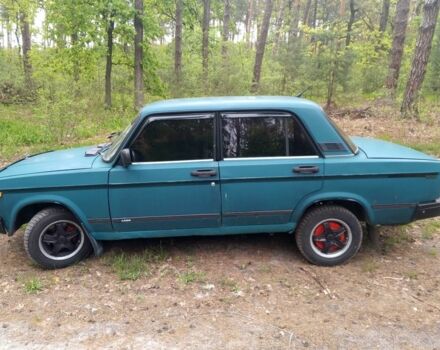 Зеленый ВАЗ 2107, объемом двигателя 1 л и пробегом 1 тыс. км за 1200 $, фото 1 на Automoto.ua