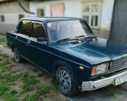 Зеленый ВАЗ 2107, объемом двигателя 1.5 л и пробегом 1000 тыс. км за 750 $, фото 1 на Automoto.ua