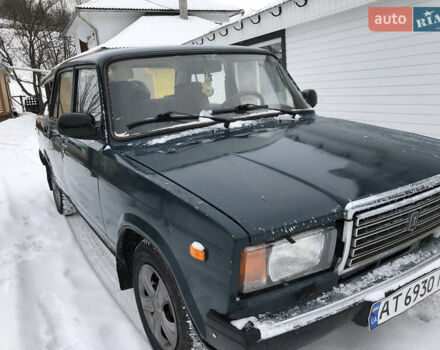 Зеленый ВАЗ 2107, объемом двигателя 1.5 л и пробегом 180 тыс. км за 850 $, фото 1 на Automoto.ua