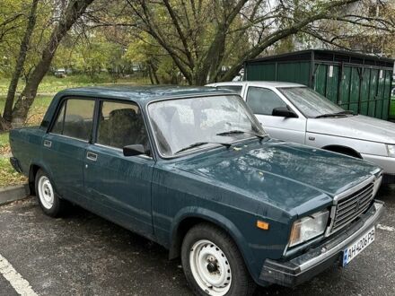 Зеленый ВАЗ 2107, объемом двигателя 1.5 л и пробегом 76 тыс. км за 1200 $, фото 1 на Automoto.ua