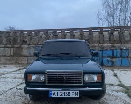 Зеленый ВАЗ 2107, объемом двигателя 1.5 л и пробегом 845 тыс. км за 1000 $, фото 1 на Automoto.ua