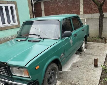 Зелений ВАЗ 2107, об'ємом двигуна 1.5 л та пробігом 70 тис. км за 600 $, фото 1 на Automoto.ua