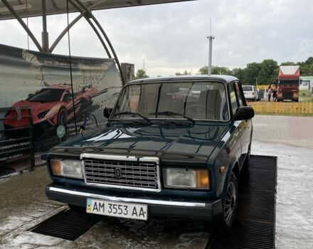 Зеленый ВАЗ 2107, объемом двигателя 1.6 л и пробегом 1000 тыс. км за 1200 $, фото 1 на Automoto.ua