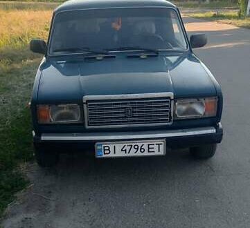 Зелений ВАЗ 2107, об'ємом двигуна 1.5 л та пробігом 35 тис. км за 2200 $, фото 1 на Automoto.ua