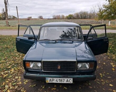 ВАЗ 2107 2004 в Новомосковске на Automoto.ua Зеленый ВАЗ 2107, объемом двигателя 1.5 л и пробегом 22 тыс. км за 2100 $, фото 1 на Automoto.ua