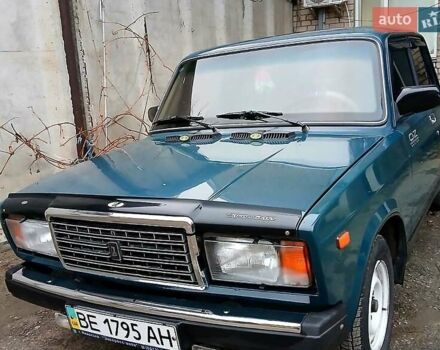 Зеленый ВАЗ 2107, объемом двигателя 1.5 л и пробегом 53 тыс. км за 2000 $, фото 1 на Automoto.ua